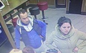 HeartGlosNews's tweet photo. #HeartNews handbag stolen from cyclist in #Gloucester as she lay unconscious @Glos_Police want to speak to these two http://t.co/kJ474aBtEe