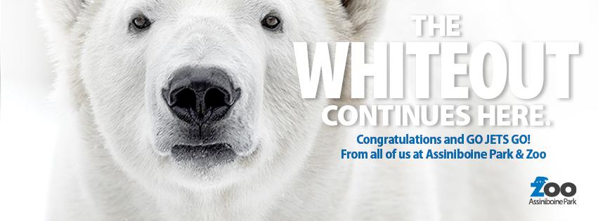 assiniboinezoo's tweet photo. It's GAME DAY! Best of luck to the @NHLJets tonight! #GoJetsGo http://t.co/NWxvyUrTiJ