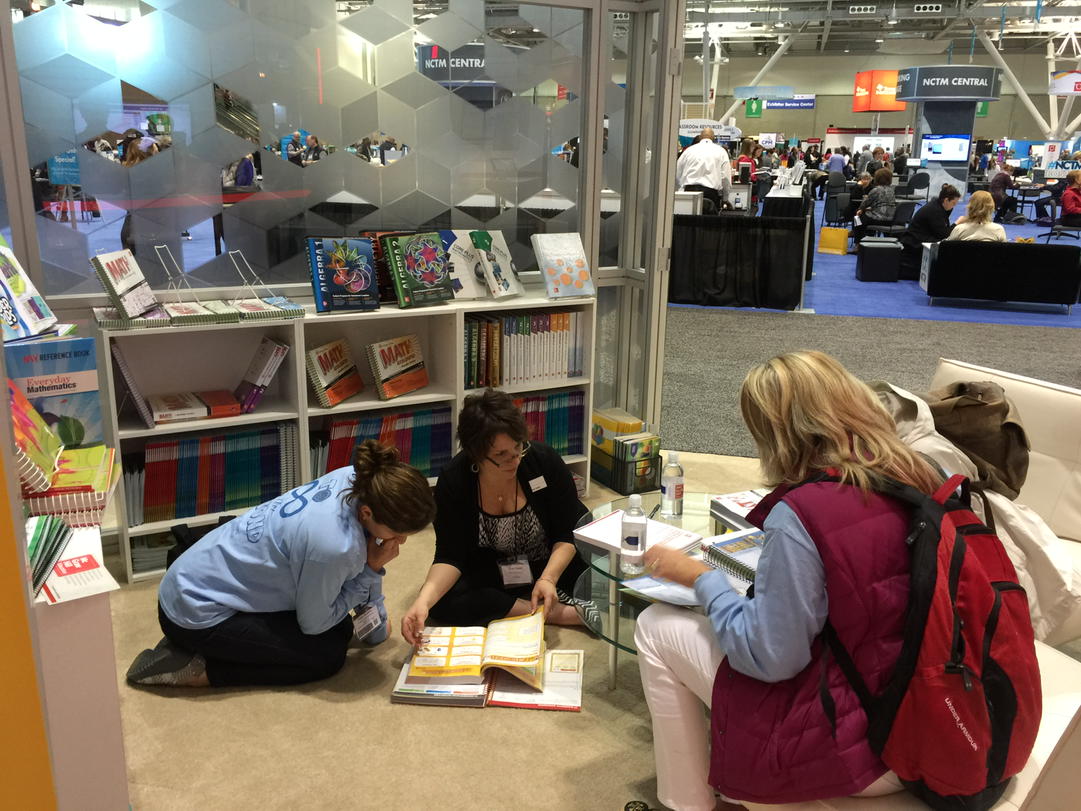 chadidol's tweet photo. #nctm15 @MHEducation lots of interest in the new Everyday Mathematics! http://t.co/FGsy86v8WB
