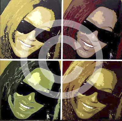 RAWSAKStudioInc's tweet photo. "Beyonce" - 48" x 48" - Oil Paint on Canvas #beyonce #PopArt #BobWomack http://t.co/T4DqUjJqRu