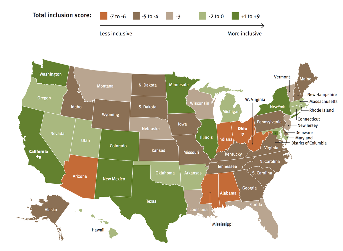 XU4Imm's tweet photo. OHIO is the worst state for undocumented immigrants when it comes to health. [Source: http://t.co/e8P8L2EtCT] http://t.co/Mhic6EscdG