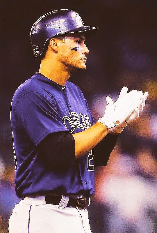 Happy birthday to this guy right here. Nolan Arenado. My favorite player and hero    