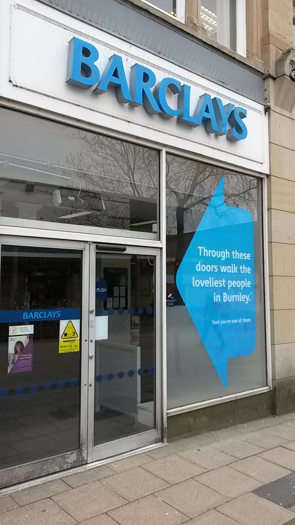 GARA_GROUP's tweet photo. We're out and about in Burnley town centre looking at some high street stores and their #corporateidentity http://t.co/bO2huzeJIr