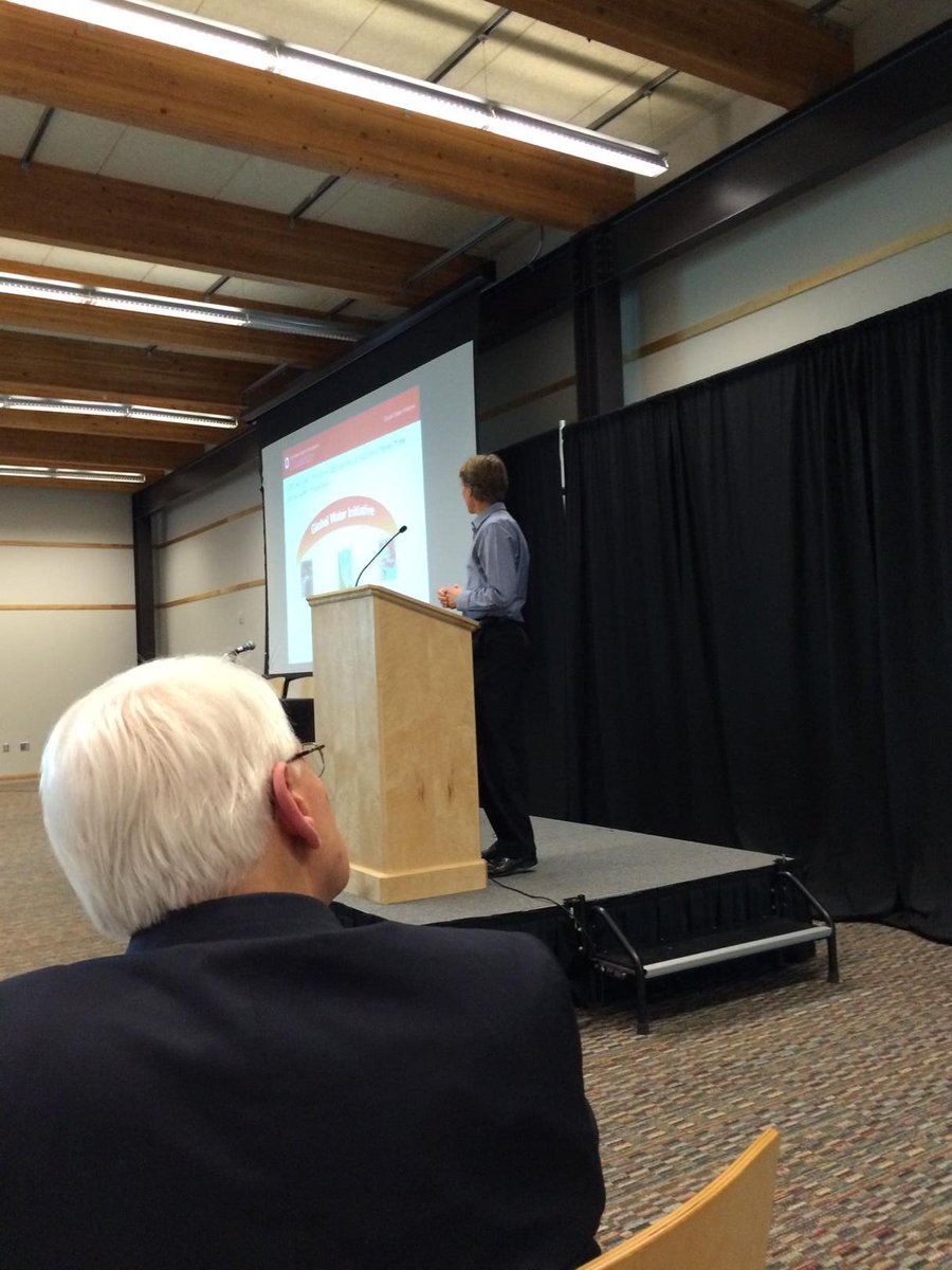 DirKeithSmith's tweet photo. Jay Martin speaking at annual OARDC conference about Field to Faucet effort http://t.co/po75vJdcgg