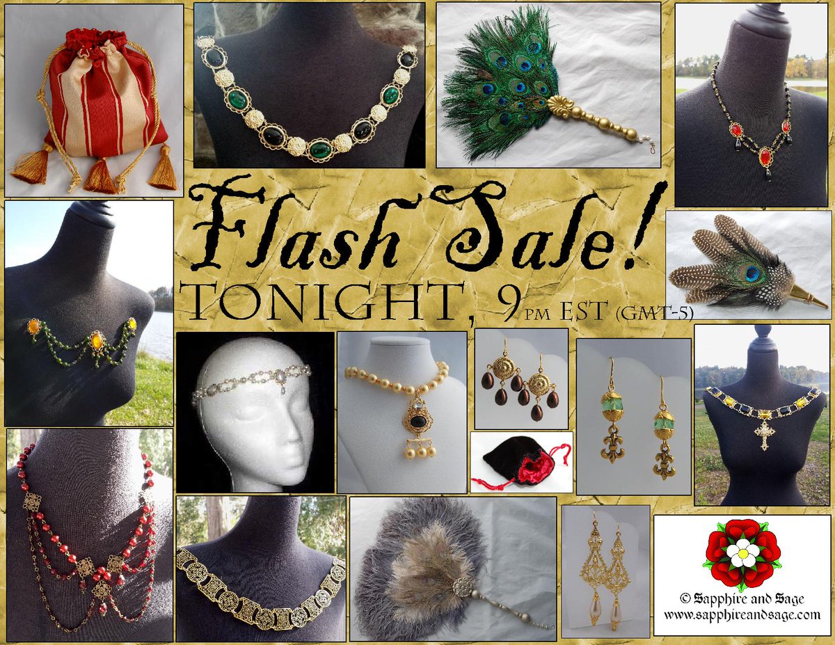 Set your alarm for 9pm EST Thurs for our weekly  Facebook flash sale!  Here's a sneak peek!  #renfaire #cosplay #sca