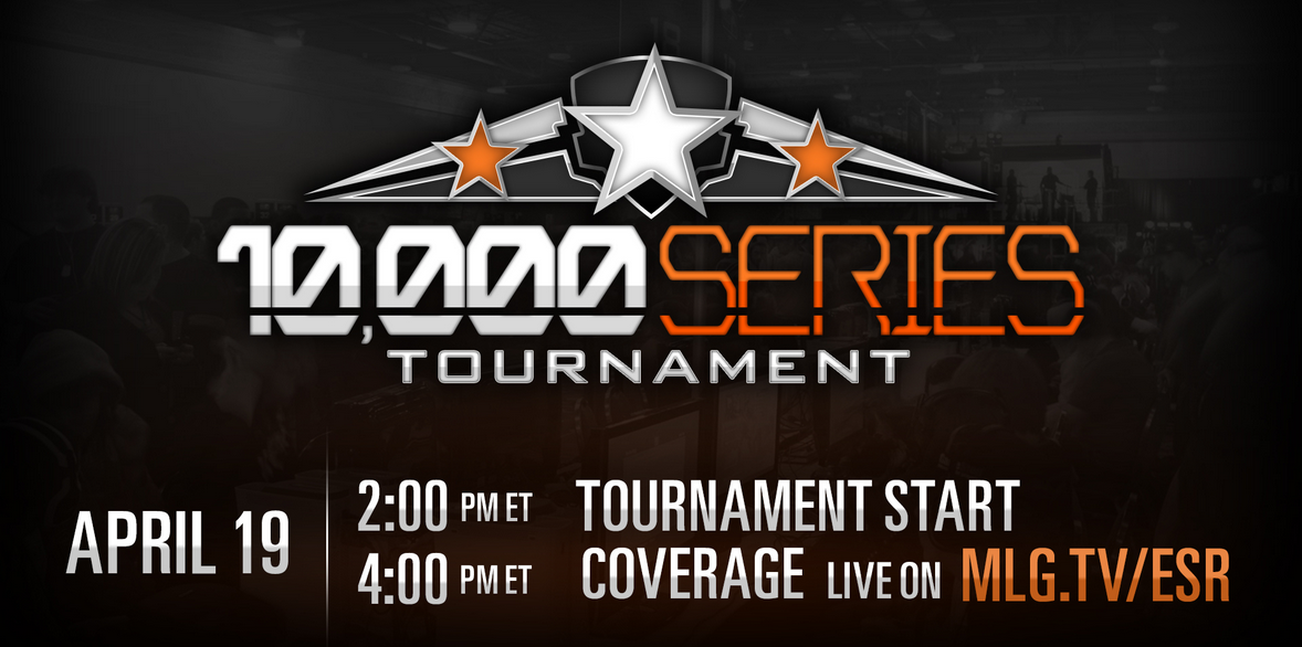 MLG's tweet photo. Sign up for the #MLG10K tournament this weekend (4/19) here: http://t.co/umQoyWmRr7 http://t.co/CfChjdxa9R