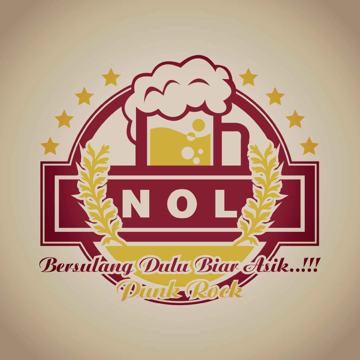 Peringatan! Tidak mengandung Alcohol, tapi bisa memabukan. Selamat malam lur. -Salam Berkarya- #Bogor #PunkRock