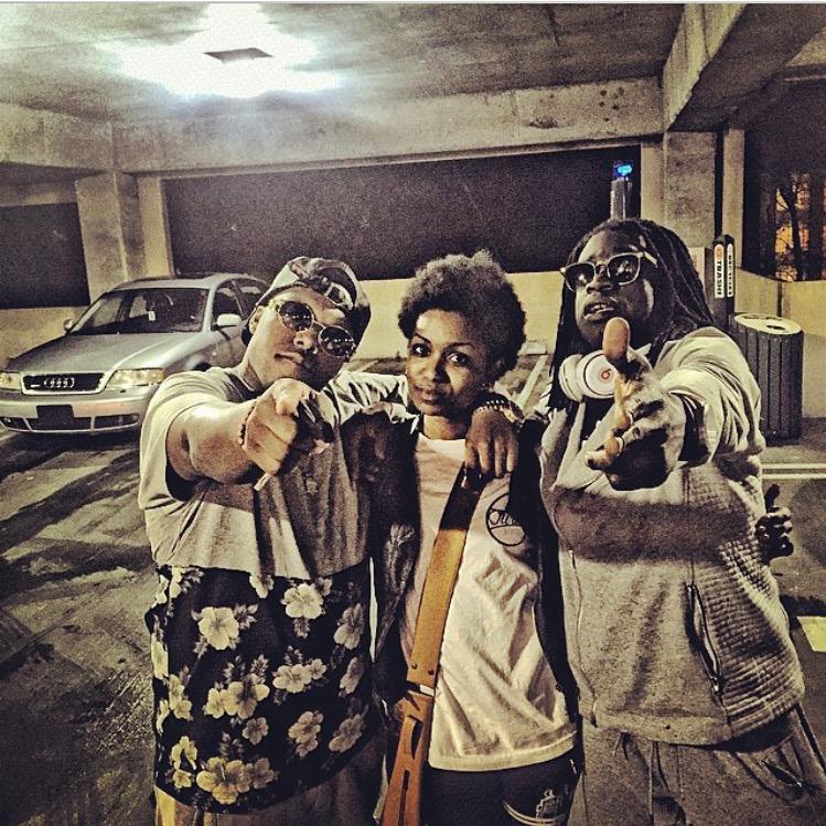 dazzidazz's tweet photo. Last night with #PLUGBROS @NikkieBandz @PLUGBROCLT #TouchofDaz #RunThatShit http://t.co/INP8AMGAnW