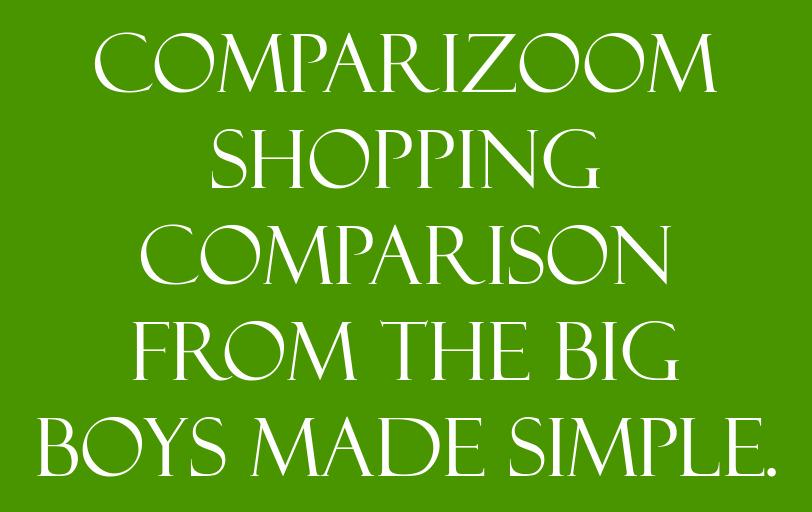 czsofsoftware's tweet image. COMPARIZOOM SHOPPING COMPARISON FROM THE BIG BOYS MADE SIMPLE. ... 4/15/2015