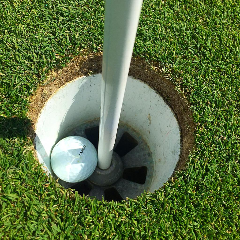 jgatsik's tweet photo. Chip in par on the 3rd hole at the powelton club. Must be the Labritz ball @Rlabritz!!! Golf soon @DanScavino? http://t.co/MiPMHWeW0V