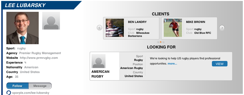Interested in playing rugby in the USA? This agent is recruiting 
sporple.com/rugby/lee-luba…
Join sporple.com