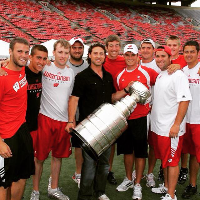 dougingels's tweet photo. #TBT to the Cup. @UWequipment @brett_arnold3 @TJIngels @JPerrin715 @jsmckillip @jsmckillip @JacobRisse @NotChuckRiss http://t.co/cNRmvnSD2j