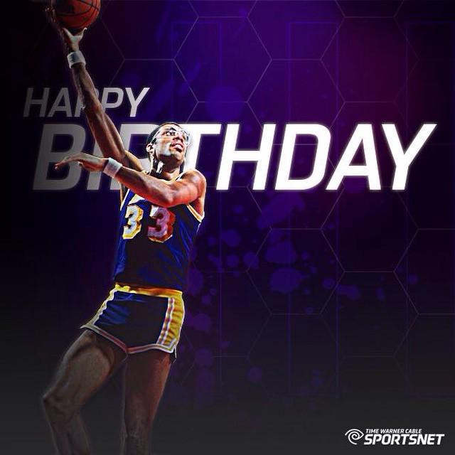  Join us in wishing Kareem Abdul-Jabbar a very HAPPY BIRTHDAY! by twcsportsnet 