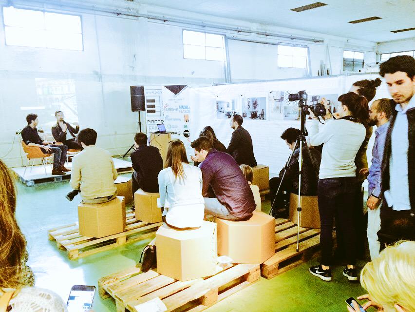 lambratedesign's tweet photo. Marco Poletto is in #sbodio32 #expotalks #designweek @sbodio32 http://t.co/y43KsxWuRU