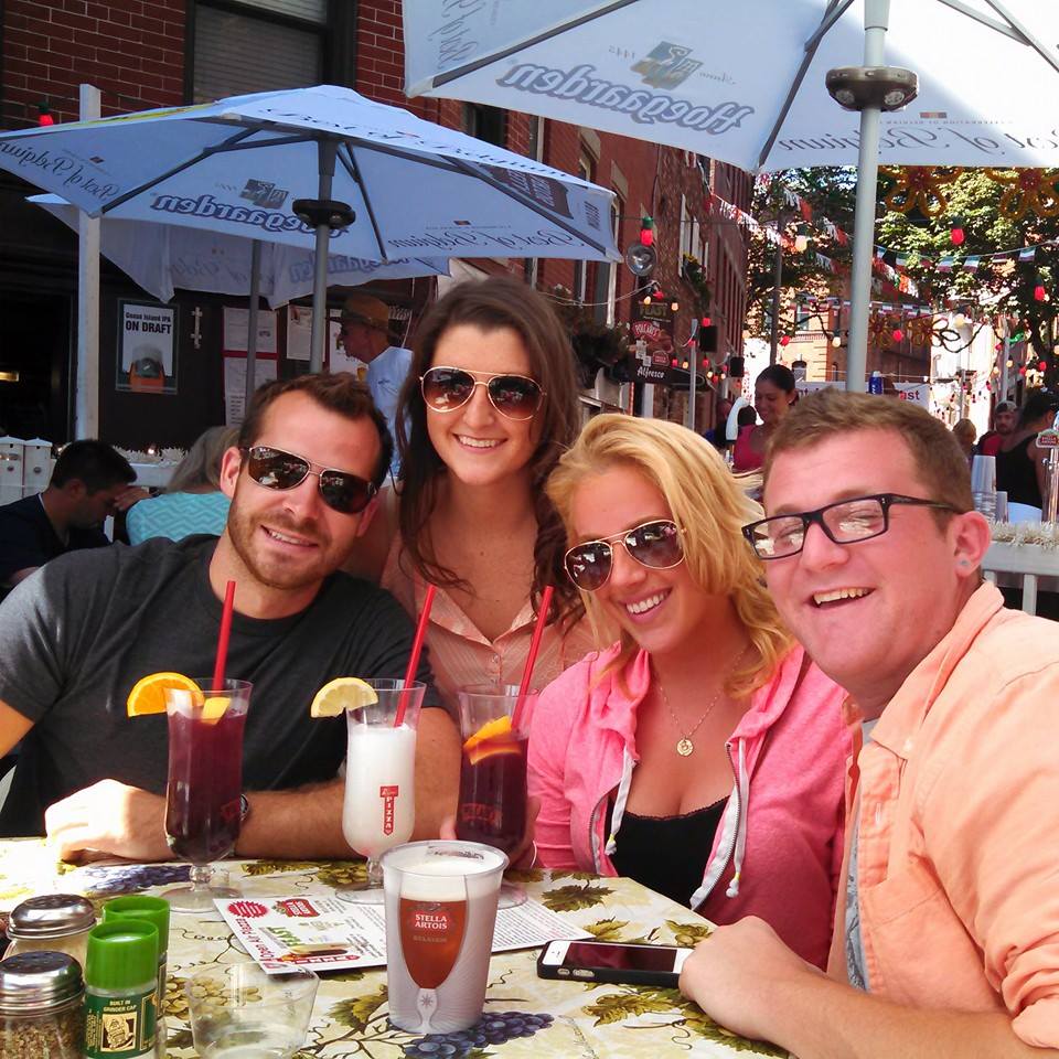 ReginaPizzeria's tweet photo. Throwback to last years @StAnthonysFeast It's almost Frozen Drink and Sangria time everybody! #WarmWeather http://t.co/qxRjEcz4t7
