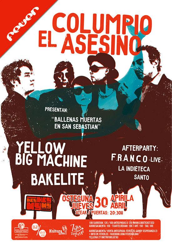 bifm's tweet photo. #sorteo ¿Quieres ver a El Columpio Asesino en Fever #Bilbao el 30 de abril? #bifmteinvita http://t.co/H1nGMhFjL0 http://t.co/6f4yobSCgI