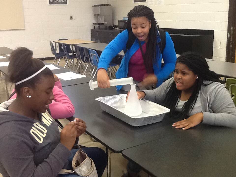 CISCleveland's tweet image. Students participated #hightouchhightech activities with exploding bags and volcanos!#ciscleveland #clevecoschools