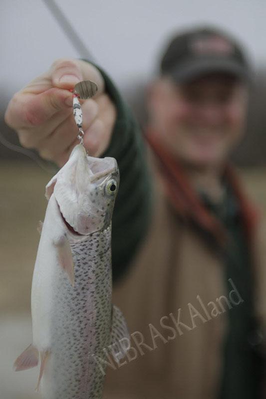 NEGameandParks's tweet photo. TROUT STOCKING! Two Rivers #5 received about 2,300 rainbow trout sized 12.5". Come get them! #NEFishing http://t.co/YUCaLzDL9O
