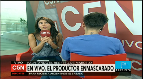 YoAmoAlTrece's tweet photo. Ahora en @C5N desde @prensaideas c @Okmajomartino el 💀👽 @gfernandezok Palpita el regreso de @cuervotinelli http://t.co/1Ta0afuRm3