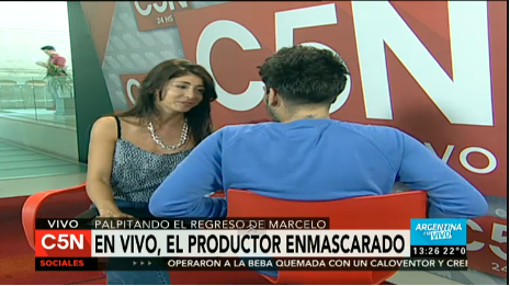 YoAmoAlTrece's tweet photo. Ahora en @C5N desde @prensaideas c @Okmajomartino el 💀👽 @gfernandezok Palpita el regreso de @cuervotinelli http://t.co/1Ta0afuRm3