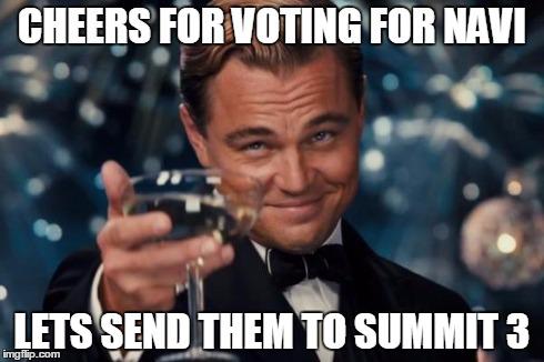 natusvincere's tweet photo. Vote for the #navistyle @DOTA2 at The Summit 3 #RedemptionVote! http://t.co/Up2kfqthVM