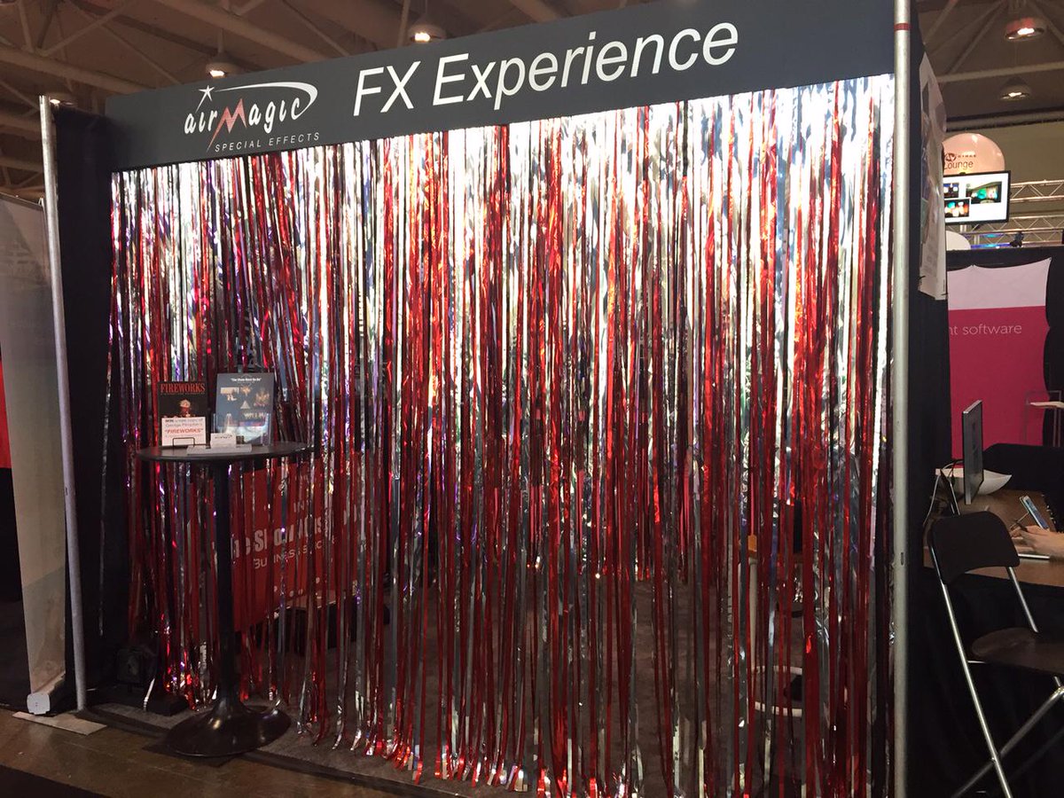 AirMagicFX's tweet photo. We had a great time yesterday at #CSELive15. We used chocolate scent to entice show-goers to come by and chat. http://t.co/gF7e8XKD4v