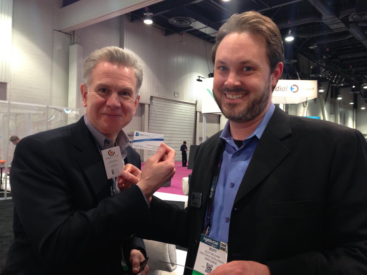 YuVueNews's tweet photo. Thanks to @nimxchange for being great neighbors at #Sprockit! #NABShow #sprockiteers http://t.co/nrPWchGsEy