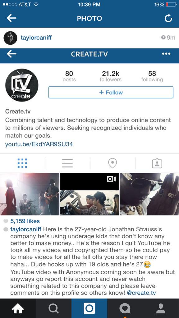 PossiblePhilly's tweet photo. As I said Me &amp; @taylorcaniff have no business  with this company I didn't approve what happen to little girls &amp;boyz 👌 http://t.co/XW6HuYDZkt