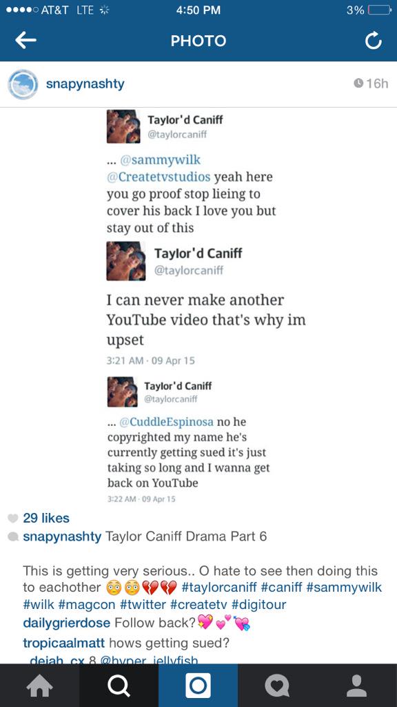 PossiblePhilly's tweet photo. As I said Me &amp; @taylorcaniff have no business  with this company I didn't approve what happen to little girls &amp;boyz 👌 http://t.co/XW6HuYDZkt