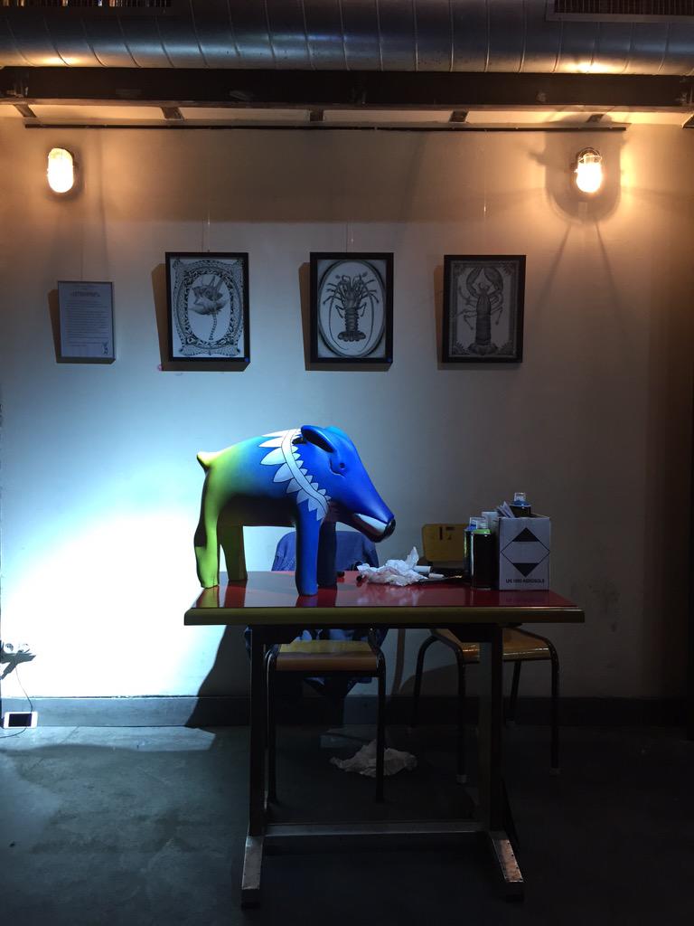 mecbeenstudio's tweet photo. Hier soir @Cafedela_Presse #Kakwa en #Live sur le #Cignale de #MecBeenStudio #MecBeenStudioXKakwa #Collaboration #Art http://t.co/FUonnUQTR1