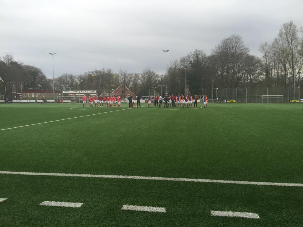 Wedstrijd gaat beginnen