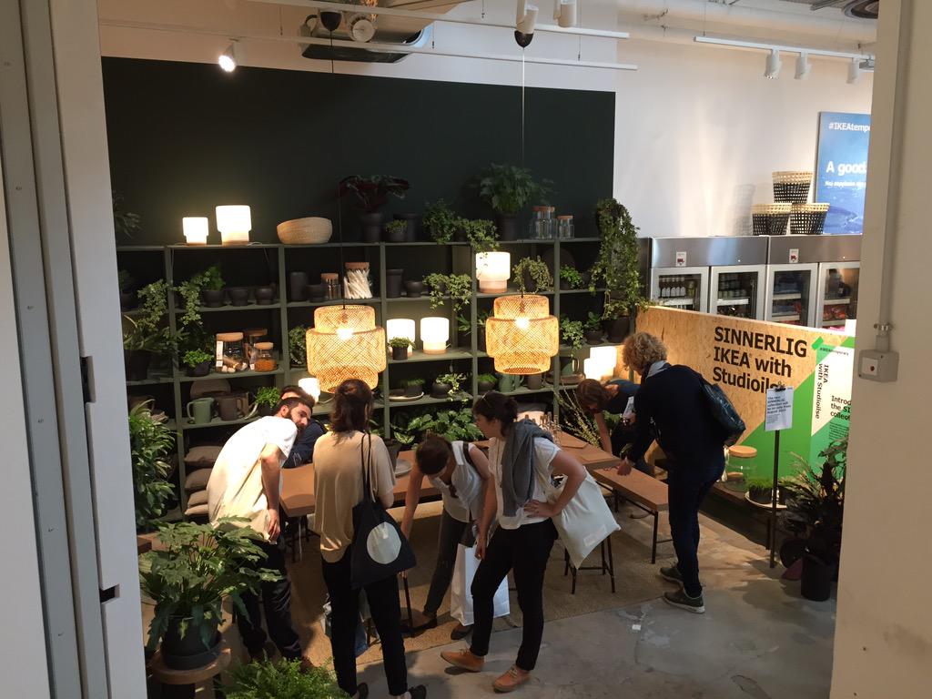 OnlineWonen's tweet photo. #IKEAtemporary maakt indruk! #Salone2015 http://t.co/p9Expzvsnl