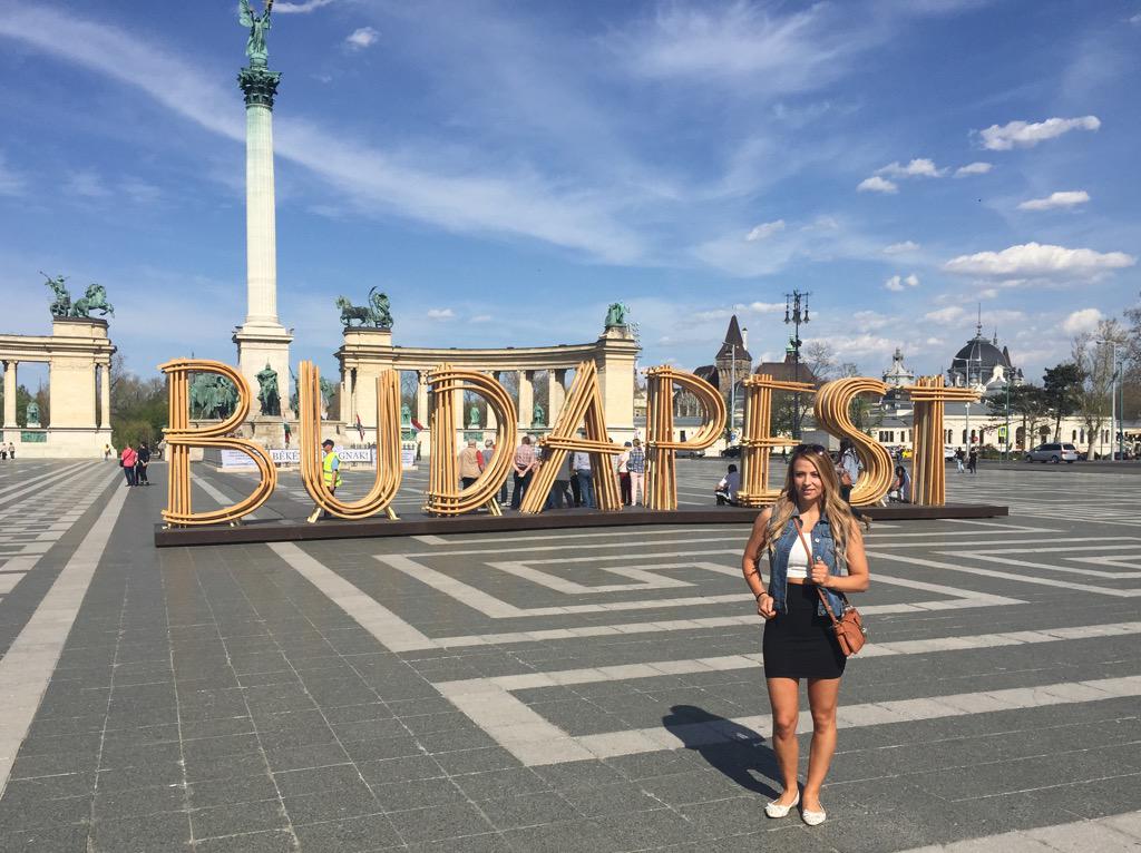 Beautiful day exploring Budapest, Hungary! Almost show time! 😄😄 #WWE #EMMAlution #WWEBudapest #EuropeTour