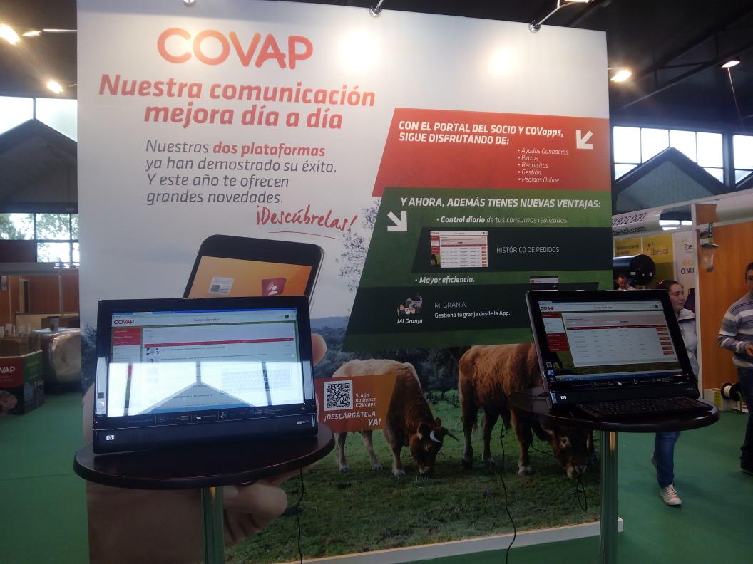 Rafacovap's tweet photo. Ven a nuestro Stand de Covap y descubre nuestras novedades http://t.co/TT37rP3Z9f