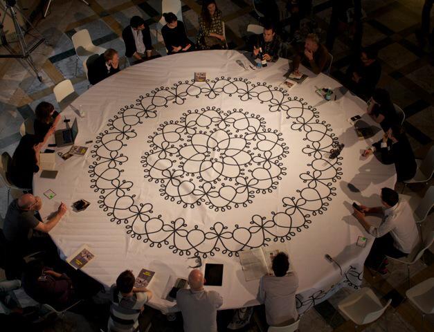 Dirty_Furniture's tweet photo. Thanks to our participants! #roundtableontables #atelierclerici today: Martino Gamper, @proofflabnl, @joseph_grima http://t.co/B0wX1ofbMR