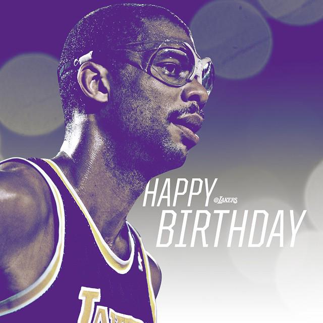 Happy Birthday a uno de los grandes, Kareem Abdul Jabbar, hoy cumple 67 años, gracias por hacer de mi un 