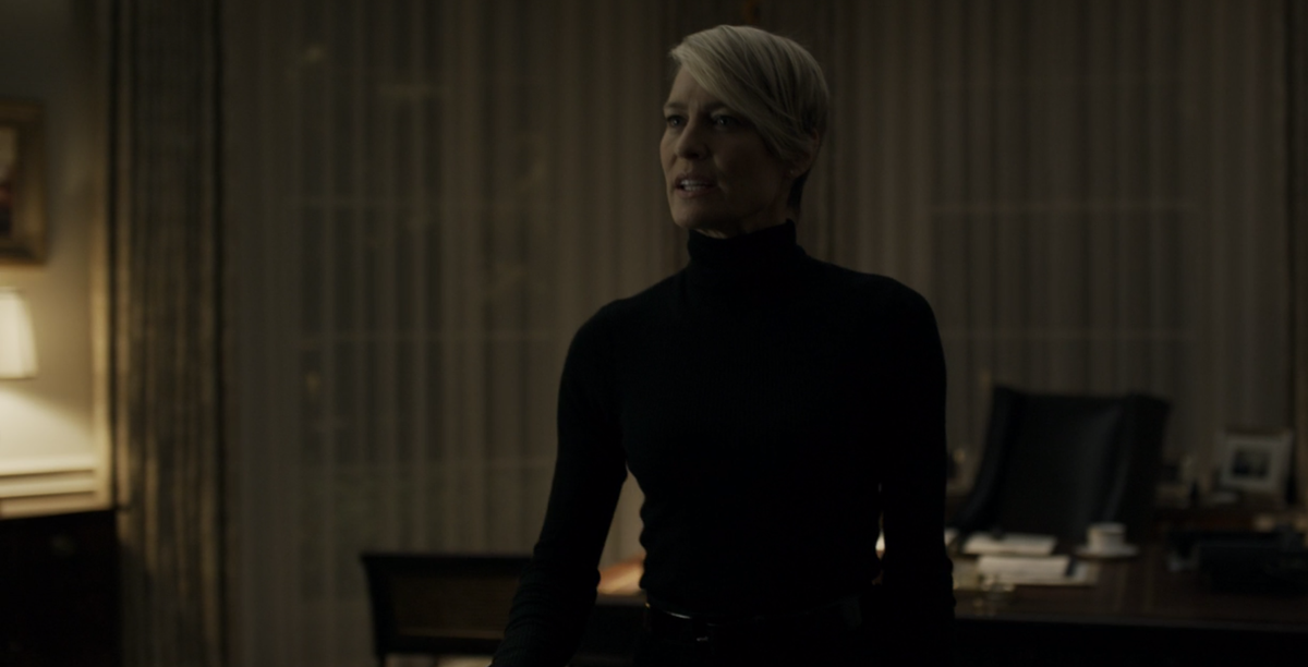 That's what we are when we strip everything away—animals—and you couldn't even give me that. #HouseOfCards