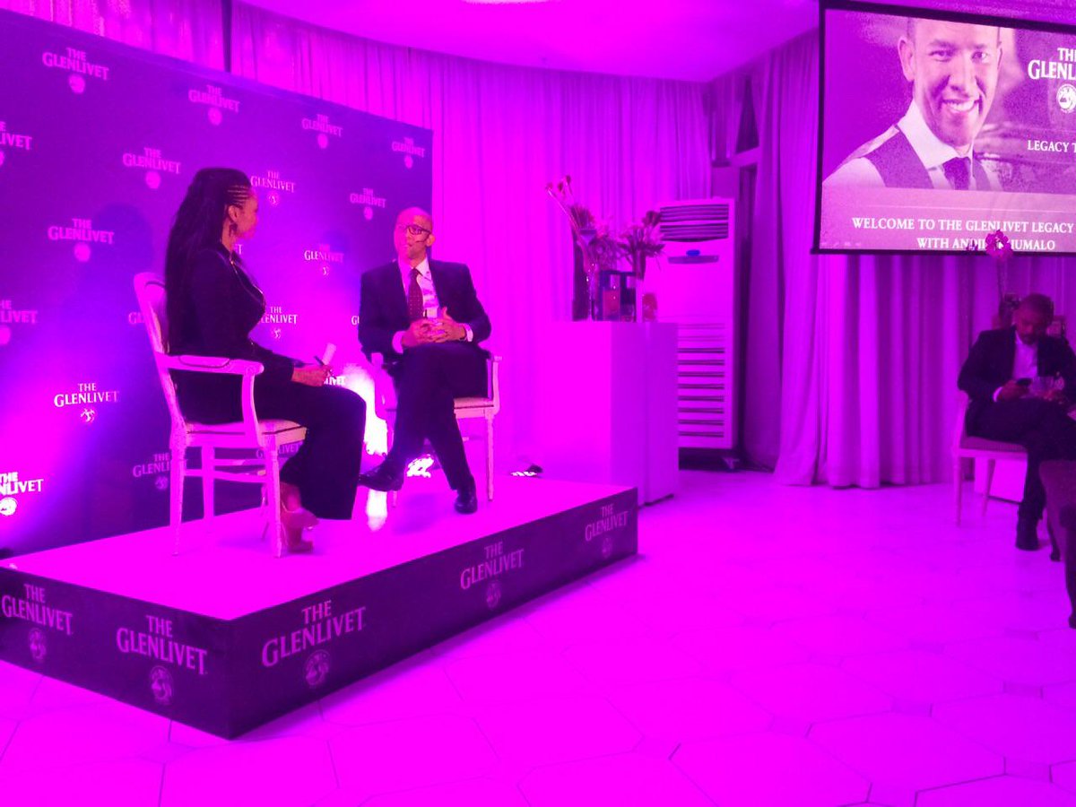 kevalramraj's tweet image. @TheGlenlivetSA #LegacyTalks with @Andile_Khumalo