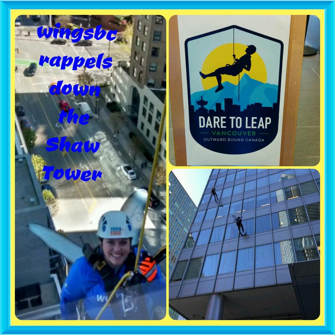 WorldcachingCom's tweet photo. My #geocaching friend wingsbc rappelled down the #ShawTower for @OutwardBoundCan #DonateNow http://t.co/4By3kagFsn http://t.co/JHieIewNNd