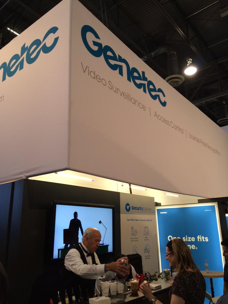 BCDVideo's tweet photo. Thanks @genetec for hosting a wonderful Happy Hour at #ISCWest2015! #Cheers http://t.co/x96aJbnE1v