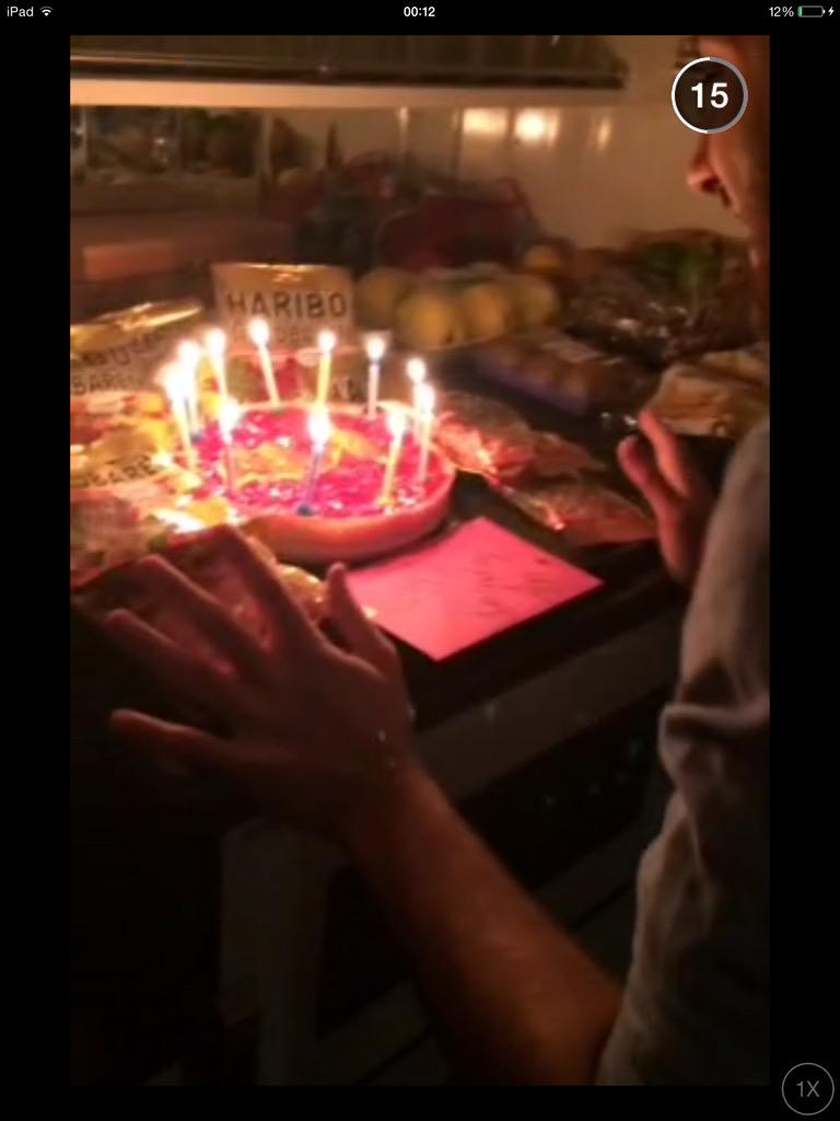 HAPPY BIRTHDAY! I hope you have an AMAZING day!     \"Look at the gummy bears!!!\"     