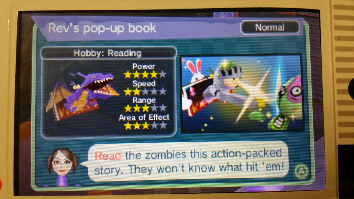 tomdude's tweet image. Already some interesting weapons in #BattlegroundZ. #MiiPlaza #StreetPass #3DS