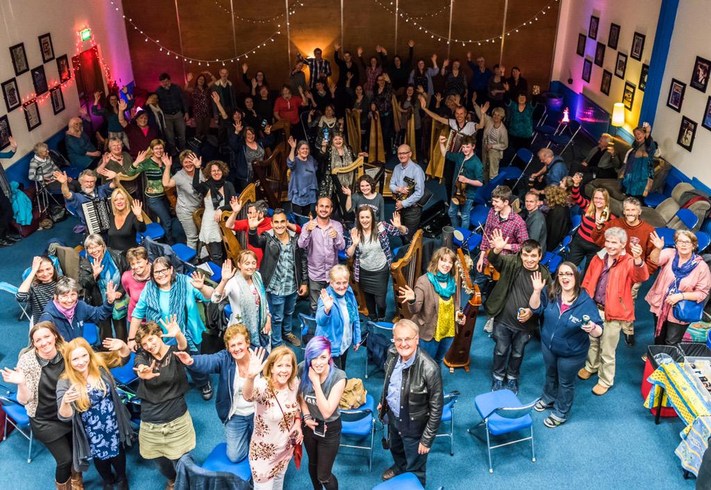 So that's all from the EIHF 2015. Wasn't it great? See you next year 1-6 April for more happy harping! #harp