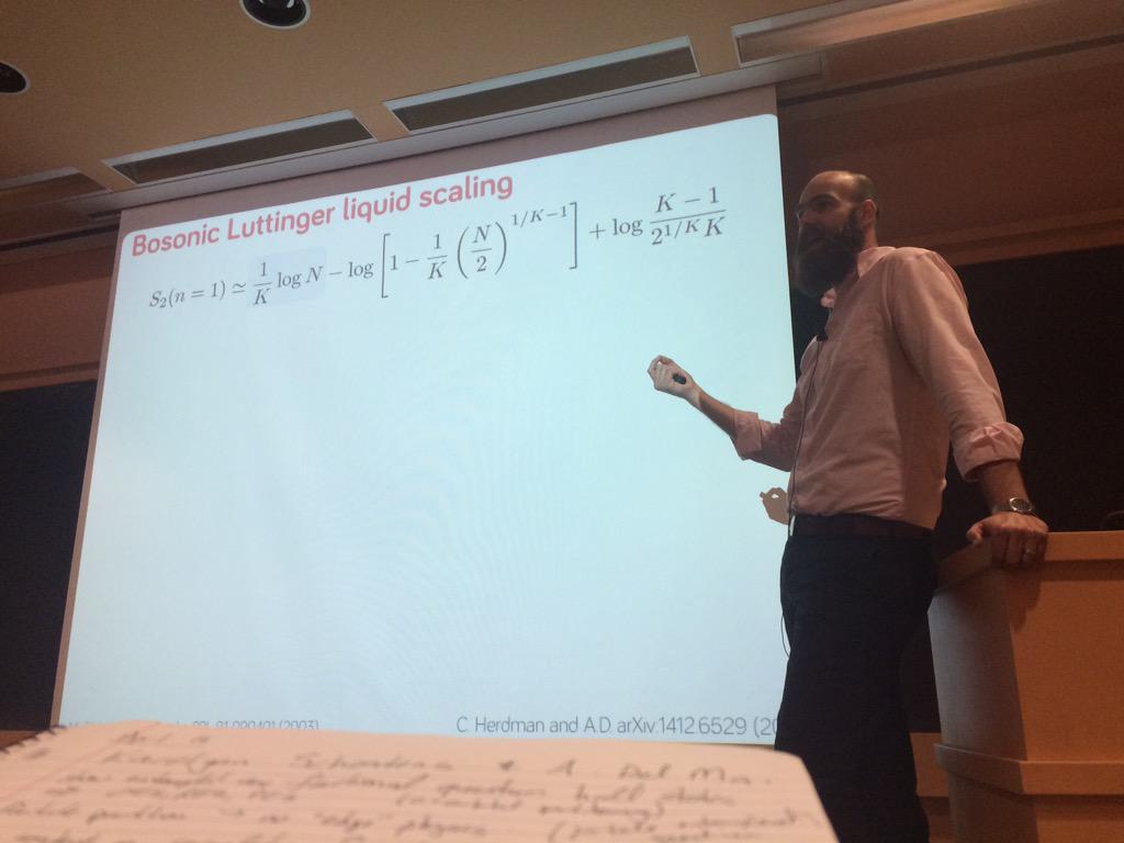 rgmelko's tweet photo. Particle entanglement at #entangled15 http://t.co/2ADolfvtrD