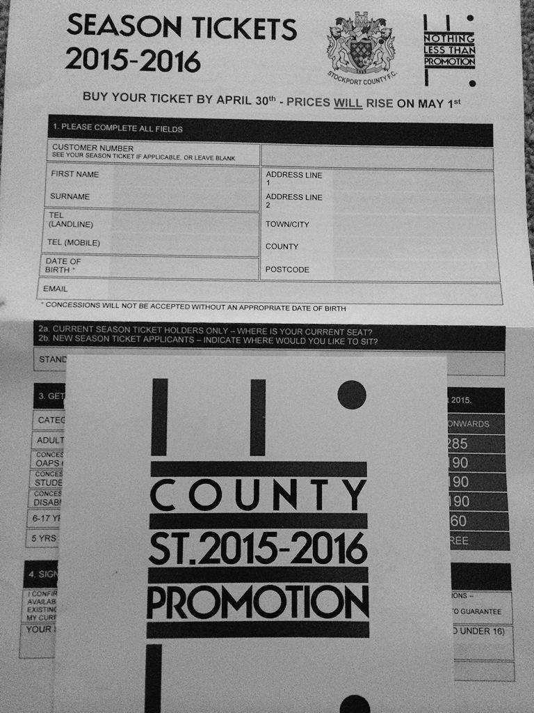 DolanMatthew's tweet photo. @SCFCmedia @StockportFCFans @SCFCFANSVIEWS 36 years might as well make it 37.#nothinglessthan http://t.co/cB3Kfa2zBe