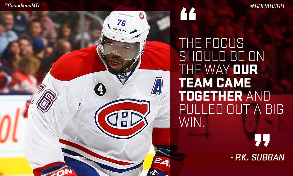 The #Habs addressed the media following Thursday's practice. WATCH -> goha.bs/1OIqzlK #GoHabsGo