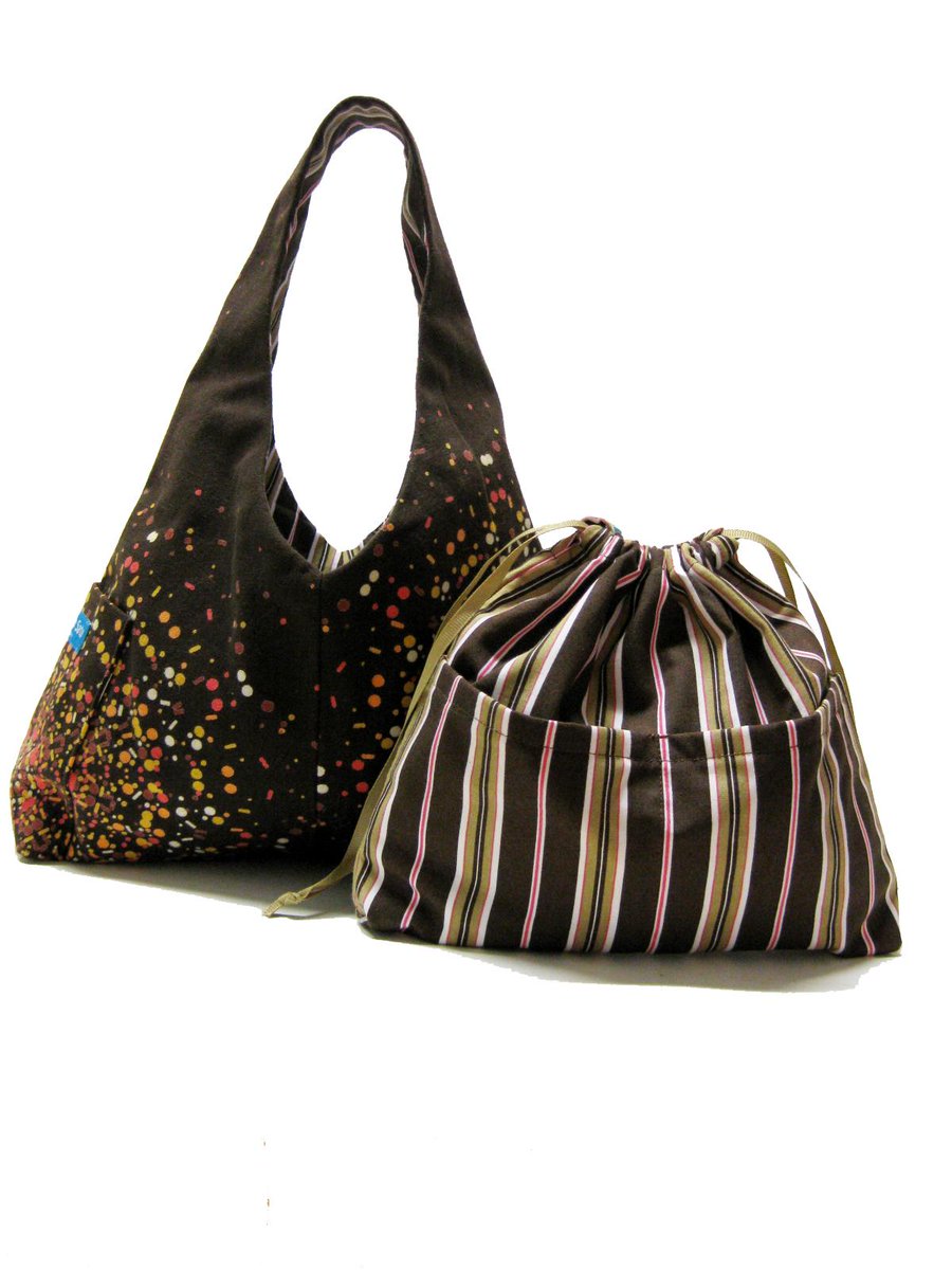 TESAGEny's tweet photo. Just Sold #TESAGE #Kinchaku hobo K1AL w D1 Purse Insert HANABI Tree, Organizer https://t.co/z6Sy3BMC0p purse bag https://t.co/vovOewVqIs