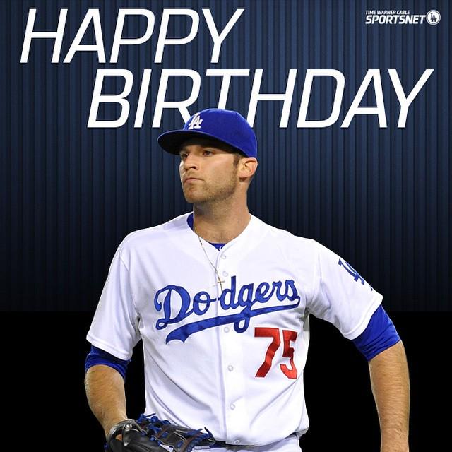 A hearty happy birthday to pitcher Paco Rodriguez! Enjoy your day, Paco! by sportsnetla 