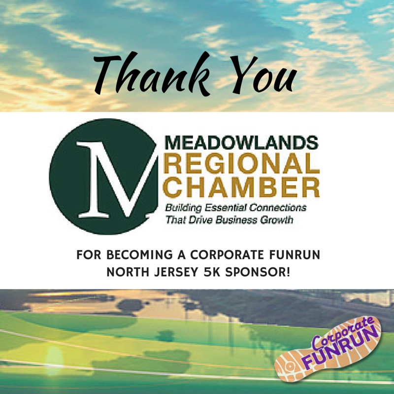 CORP_FUNRUN's tweet photo. We would like to say thank you to the @MR_Chamber for becoming our official North Jersey 5K event sponsor! http://t.co/dOCJrYwwgp