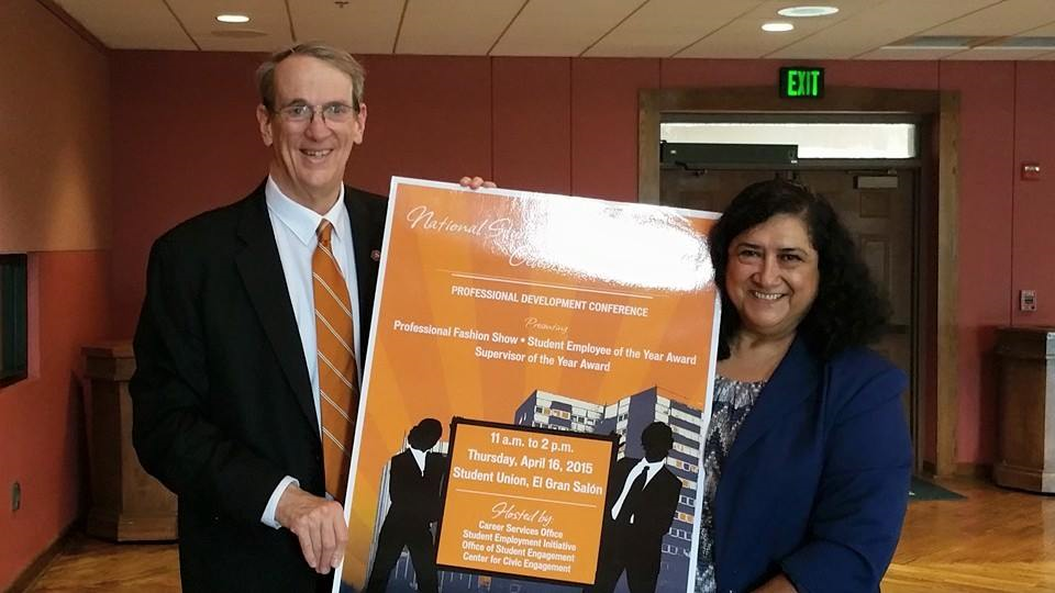 UTBCareer's tweet photo. President Fanin at UTB Professional Development Conference @Gran Salon http://t.co/ZbxwINNGeo